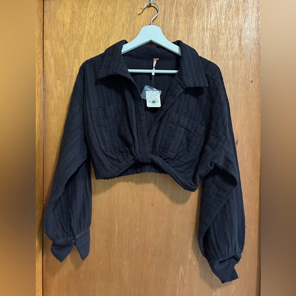 NWT Free People Stay Cool Set: Size XS Black, Sold out on their website - Picture 5 of 10